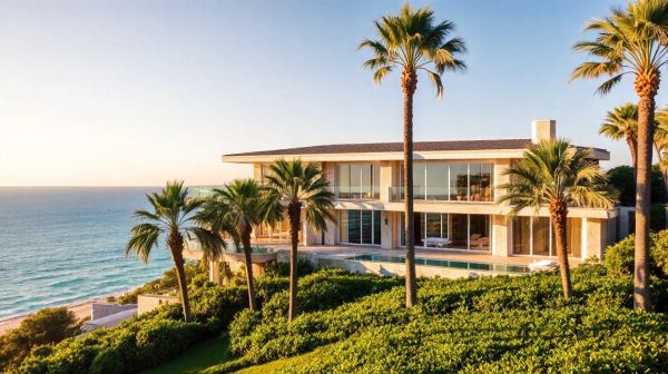 Séjour privilégié à Biarritz : maison de luxe face à la plage